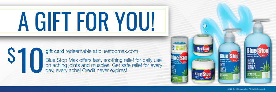 BLUE STOP MAX $10 gift card